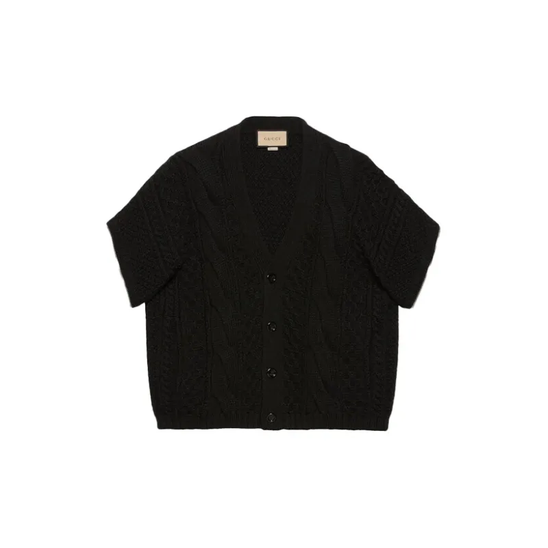 GUCCI FW21 Knitwear Men's Black-1