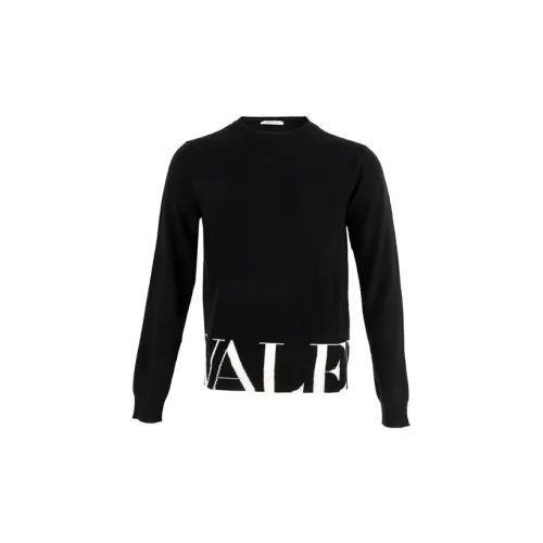 Valentino Cashmere Sweaters Men Black