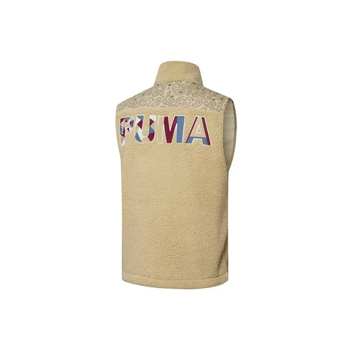 PUMA PAISLEY WOVEN Vests Men Khaki-1