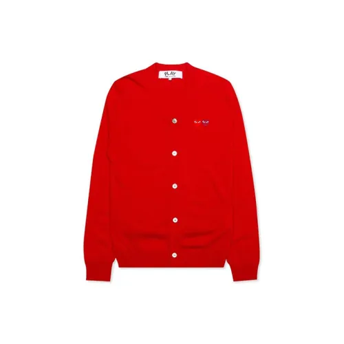 CDG Play Cashmere Sweaters Men Red