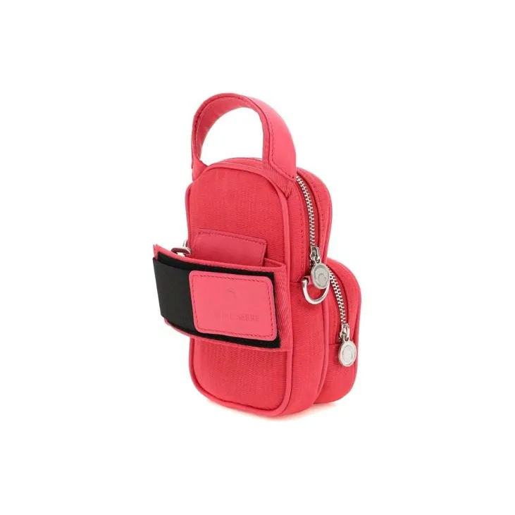 Marine Serre Logo Plaque Mini Corssbody Bag-2