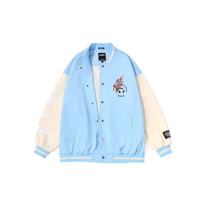 GENANX x 'DAHUAXIYOU'SHOUYOU Baseball Jacket Unisex-6