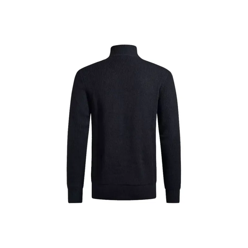 EMPORIO ARMANI Slim Fit Knitwear Men's Black-1