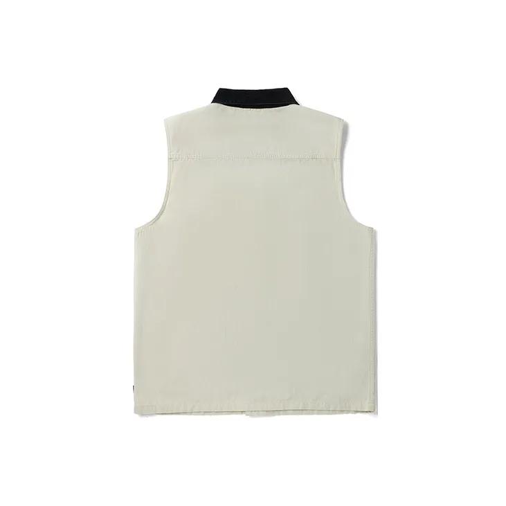 Vans Vests Unisex Ecru-1