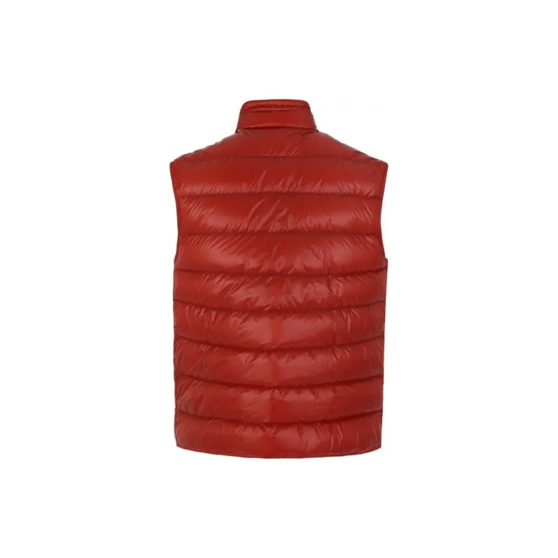 Moncler Gui Series Vests Men Red-1