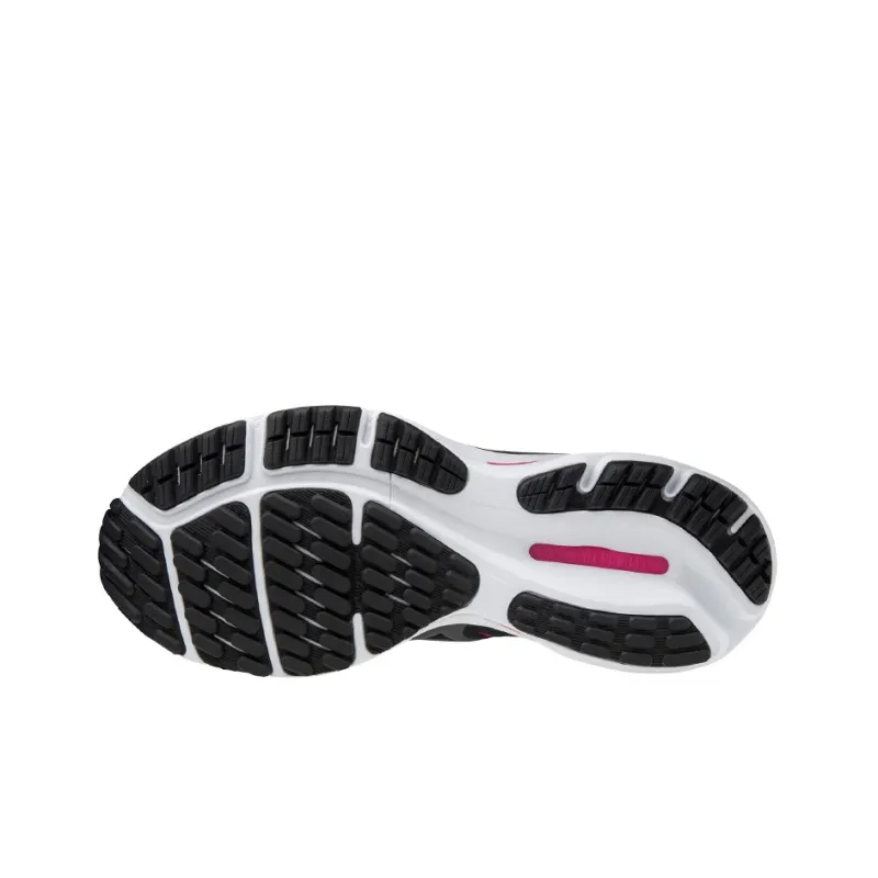 Mizuno Wave Rider 24 Wide 'Black Pink' Women's-4