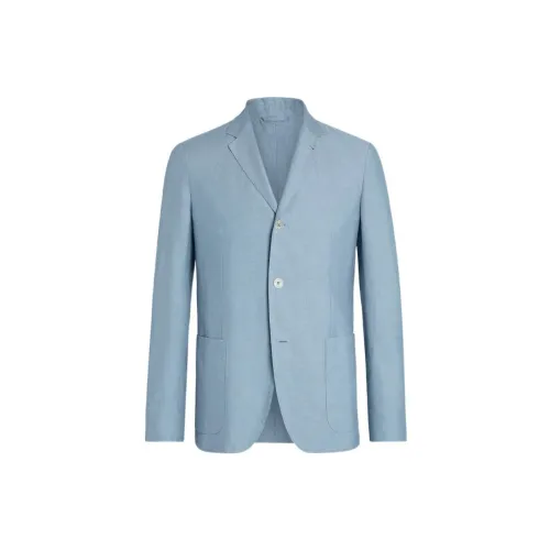 Ermenegildo Zegna Business Suits Men Light Blue