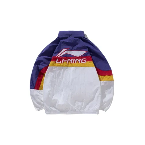 LiNing Sports Fashion Collection Jackets Unisex White