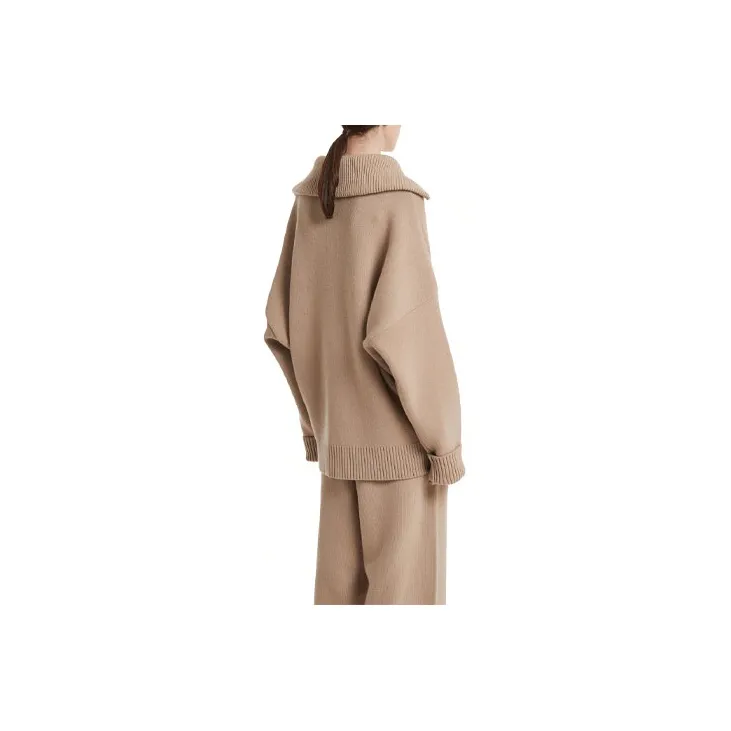 TRUNKPROJECT Loose Fit Knitwear Unisex Khaki-1