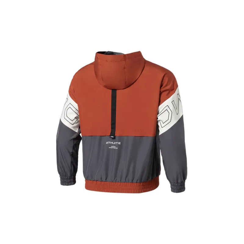 LiNing Jacket Men's Red Brick Brown-1