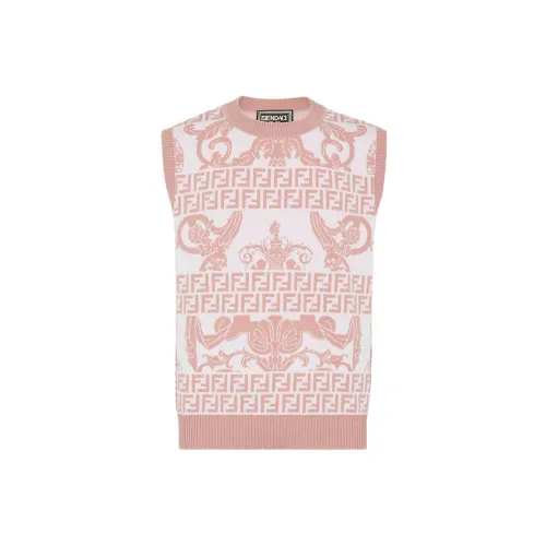 FENDI Vests Men Pink