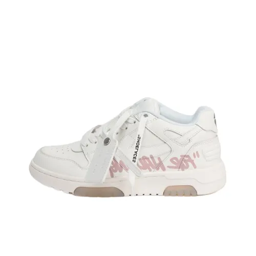 OFF-WHITE Out Of Office For Walking White Pink (Women's)