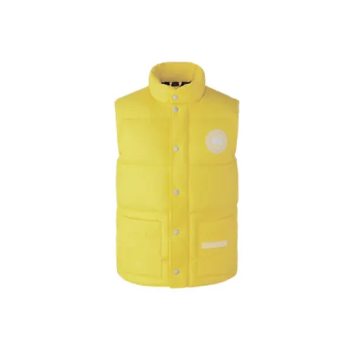 Canada Goose Freestyle Series Vests Unisex Yellow