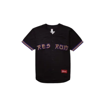 Supreme Black Baseball Jersey - Cheap Rcj Jordan Outlet