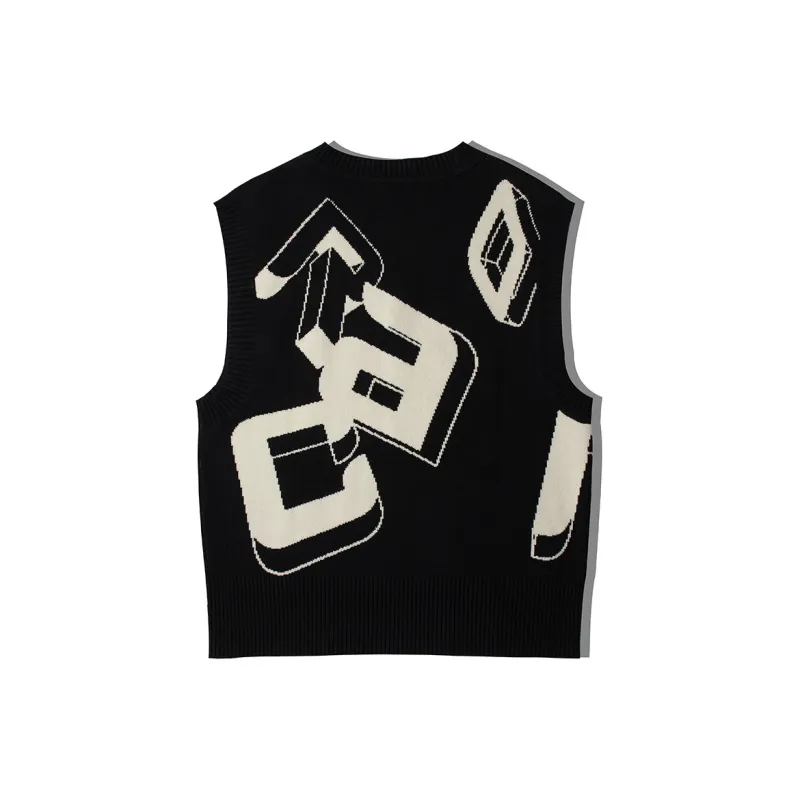 ROCAWEAR Loose Fit Vest Unisex Black-1