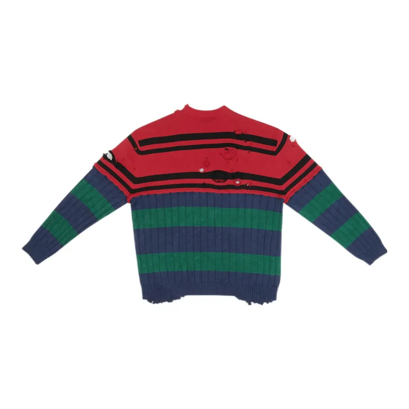 Balenciaga SS22 Loose Fit Knitwear Men's Multicolor-1