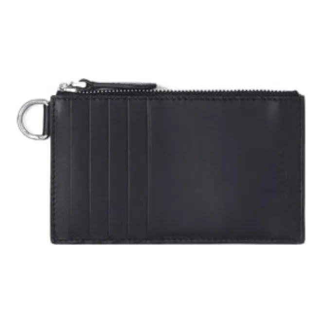 Burberry Slogan-print Leather Card Case Lanyard-2