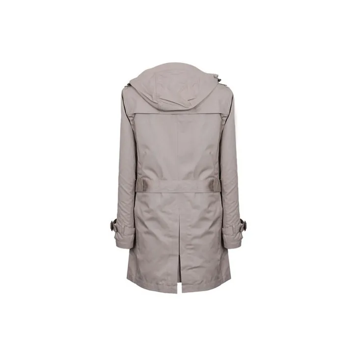 Burberry Trench Coat Men's Gray-1