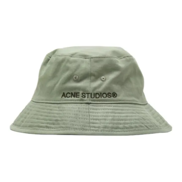 Acne Studios Bucket Hats Unisex Green-0
