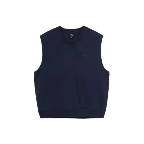 Stussy Tank Tops Unisex Dark Blue