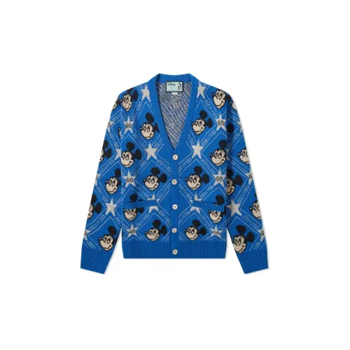 Disney X GUCCI Sweaters Men Bright Blue