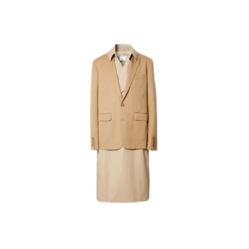 Burberry Trench Coats Men Beige