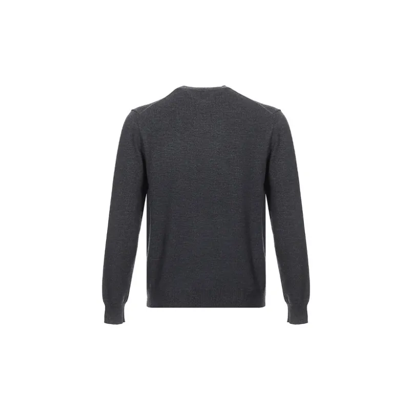 KENZO Logo Embroidered Knitted Jumper-1