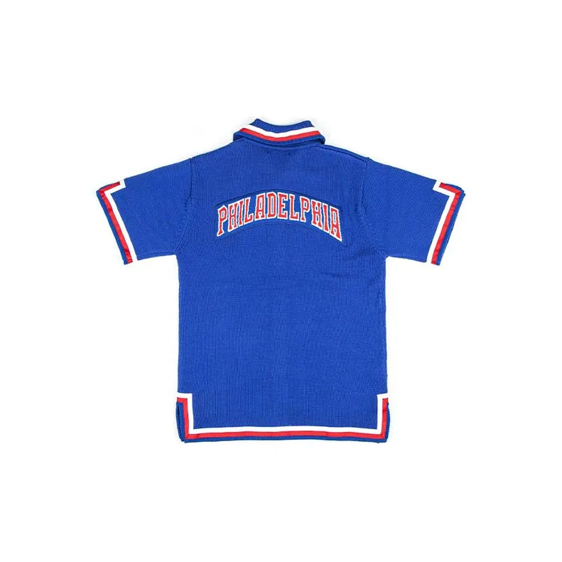 Mitchell & Ness Sweater Player Edition Men's Royal Blue-1