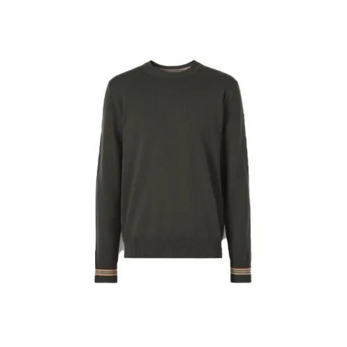 Burberry Sweaters Men Dark Green