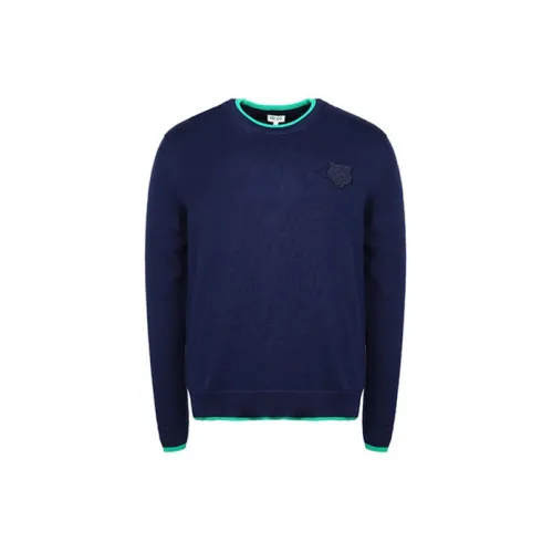 KENZO Sweaters Men Dark Sky Blue