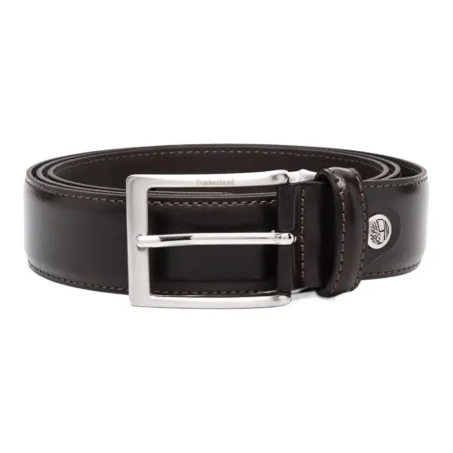 Timberland Leather Belts Unisex Brown