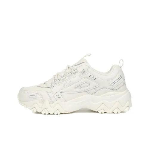 FILA Oakmont Cushioning Anti-Slip And Wear-Resistant Low-Top Casual Shoes Unisex Ecru Korean Style