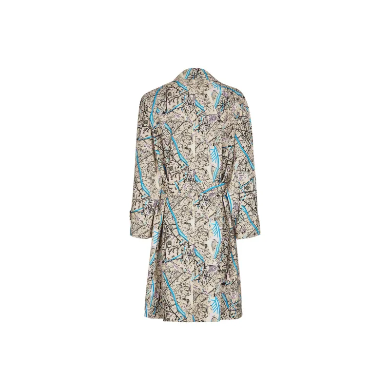 FENDI Trench Coats Men Beige-1