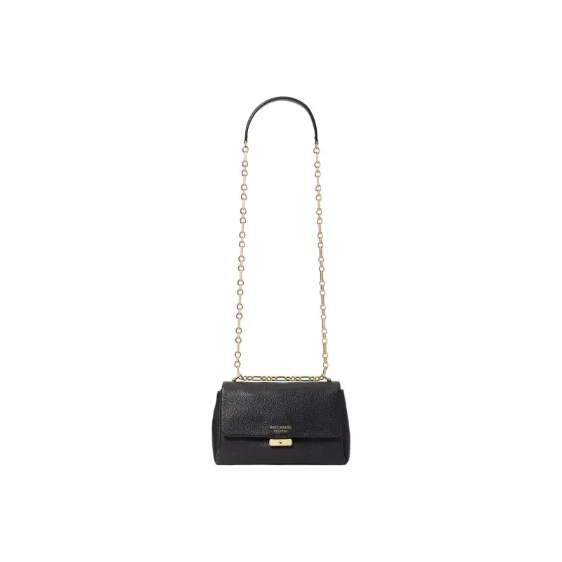 Kate Spade Carlyle Cow Leather Crossbody Bag Shoulder Bag Women's Black-1