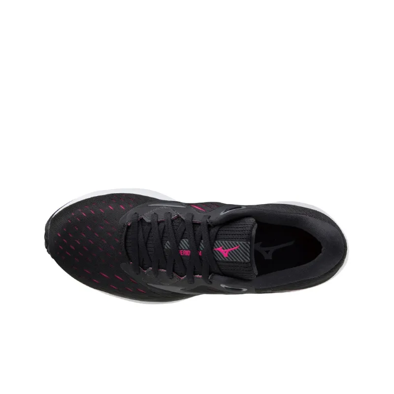 Mizuno Wave Rider 24 Wide 'Black Pink' Women's-2