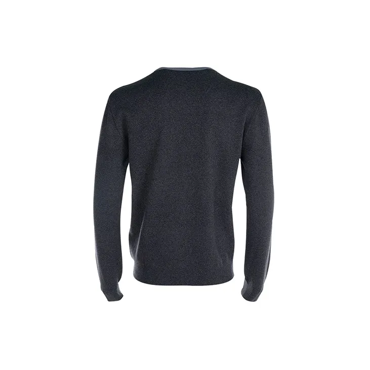 VERSACE Slim Fit Knitwear Men's Dark Gray-3