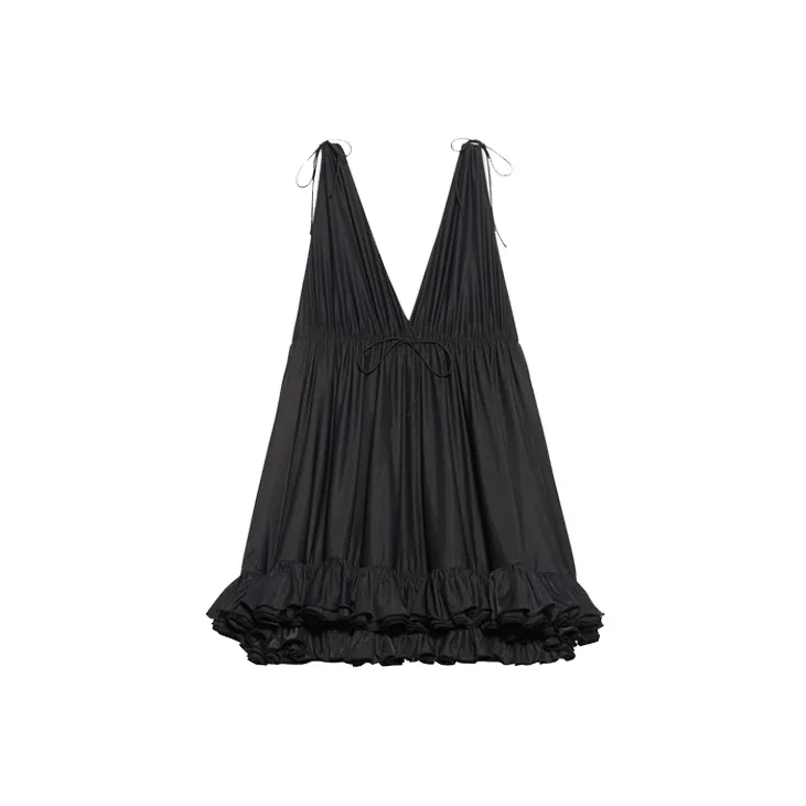 Balenciaga Babydoll Top 'Black'-1