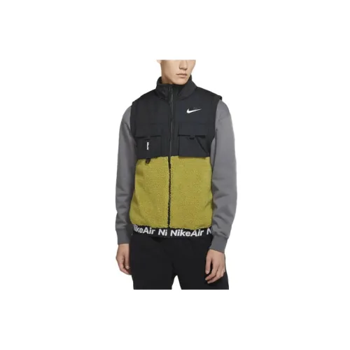 Nike Vests Men Tent Yellow Green