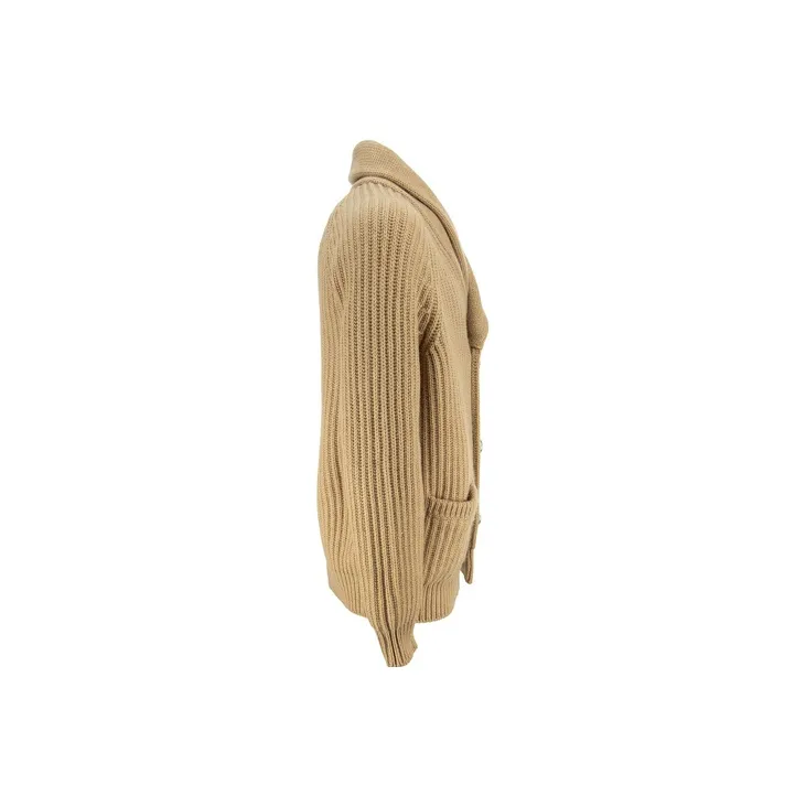 Brunello Cucinelli FW21 Fitted Knitwear Men's Light Brown-2