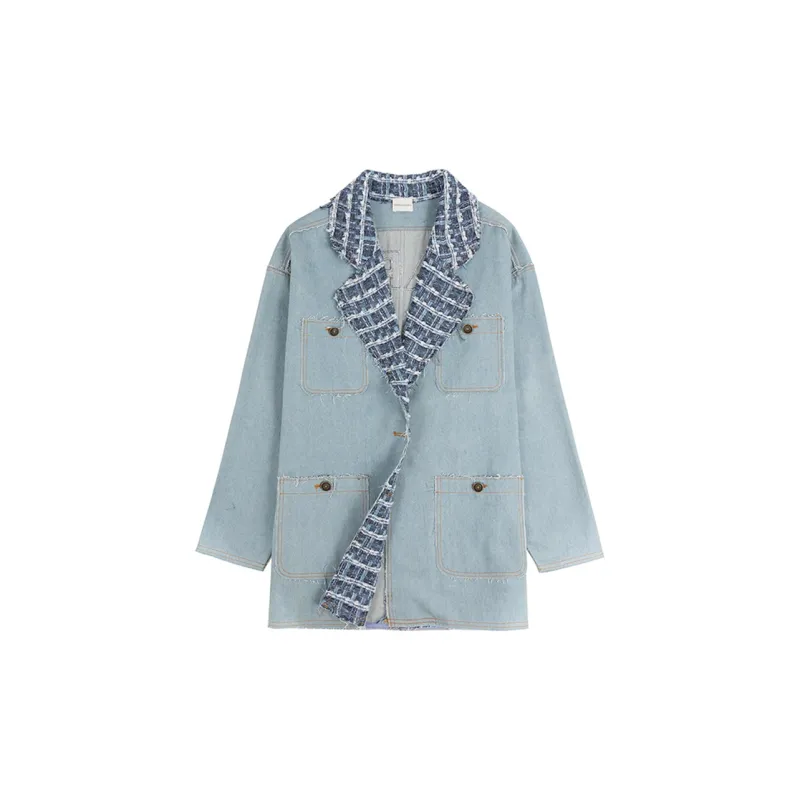 Charlie Luciano Business Suits Coats Unisex Blue-0