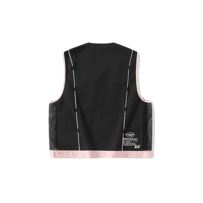 LAMLICKA Vests Unisex Black-1