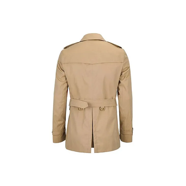 Burberry Trench Coat Men's Khaki-1