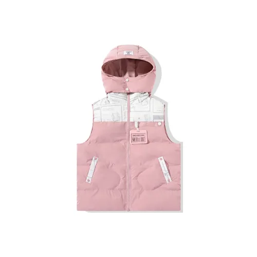 LAMLICKA Vests Unisex Pink