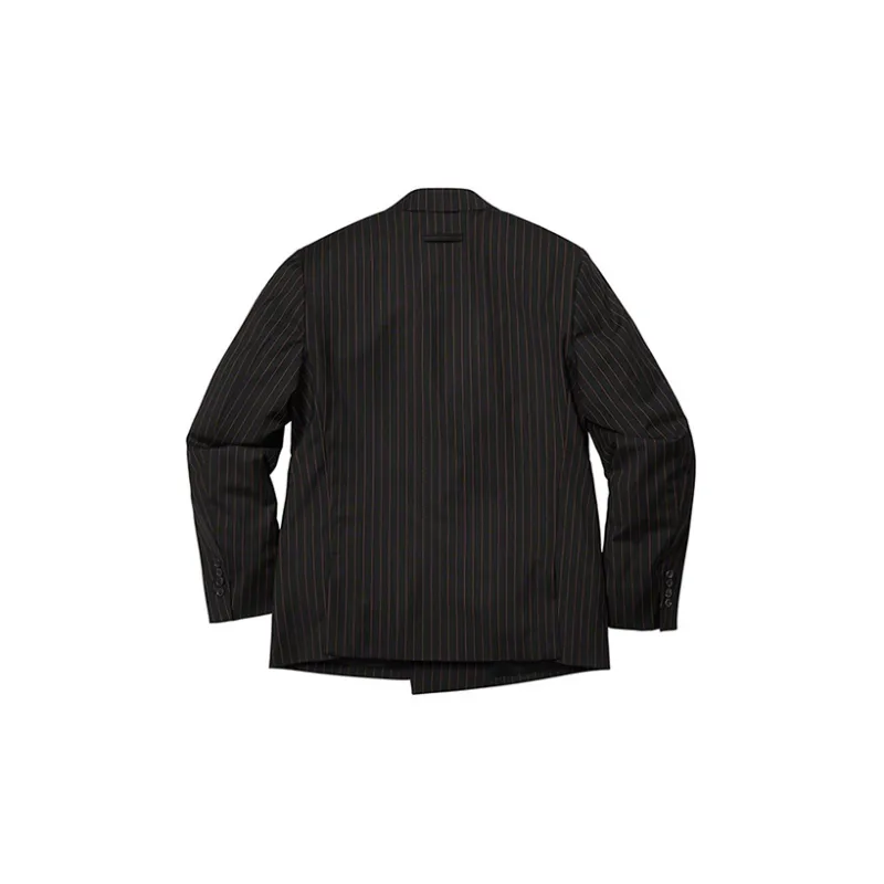 Supreme Jean Paul Gaultier Pinstripe Double Breasted Blazer-2