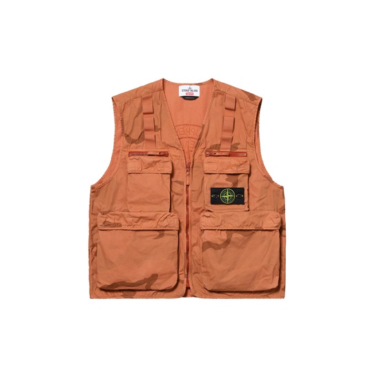 Supreme Stone Island Camo Cargo Vest Cheap Rcj Jordan Outlet