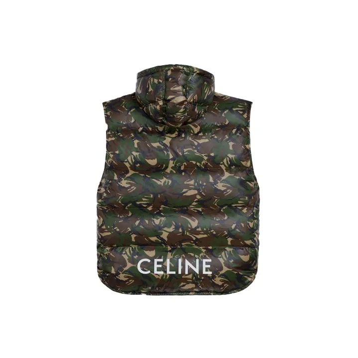 CELINE Vests Men Army Green-2