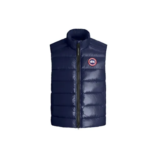 Canada Goose Crofton Vests Men Sea Blue