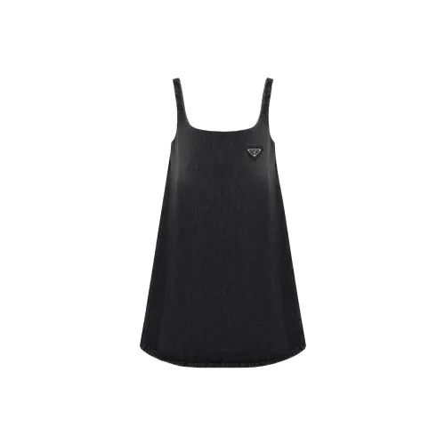 PRADA Sleeveless Dress Women's Black