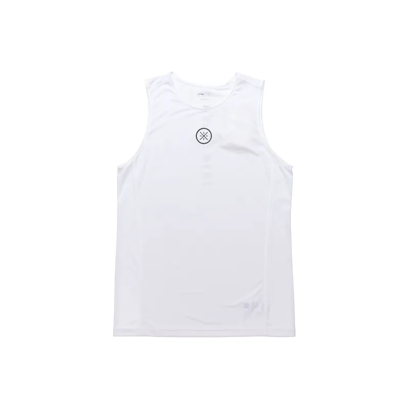 LiNing Sports Basketball Collection Tank Tops Men's White-2