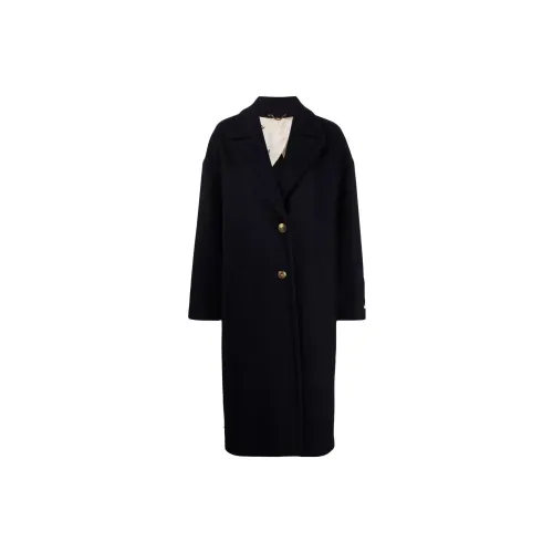 Golden Goose Coats Women's Marine Blue